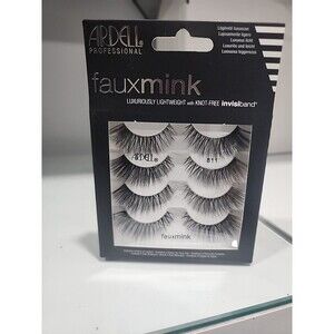 Ardell False Lashes Faux Mink 811 Multipack, 1 pk x 4 pairs 811
